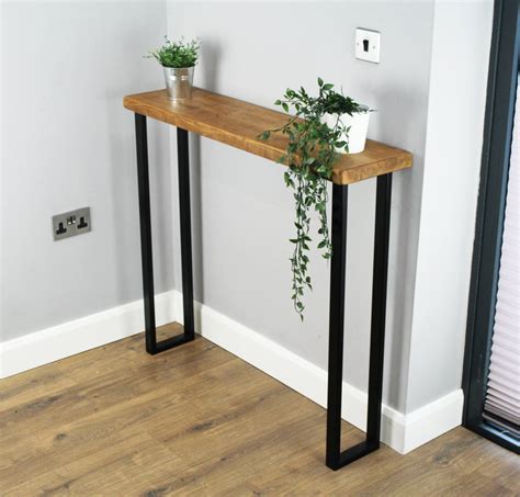 narrow console table 25cm depth.